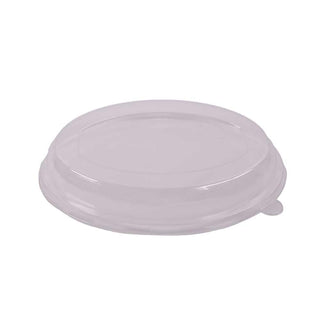 Clear Oval Lid for 32 Ounce Bowl - 300 per case by KITCH24/7 – 32.0 fluid_ounces, Black, Model KC-32OBDL