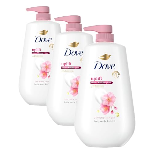 Dove 30.6 Fl Oz (Pack of 3) / Blanco / 3 Body Washes