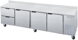 Beverage-Air 119" Stainless Steel 2-Drawer Worktop Refrigerator