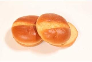 Rotellas Brioche Split Top Bun, 3.5 inch -- 48 per case.