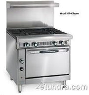 Imperial - IHR-4-36 in 4-Burner Diamond Series Gas Range w/Standard Oven
