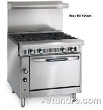 Imperial - IHR-4-36 in 4-Burner Diamond Series Gas Range w/Standard Oven