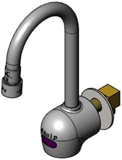 T&S Brass 5EF-1D-WGMM-HG Equip Wall Mount Gooseneck Electronic Faucet and Hydro-Generator Accessory
