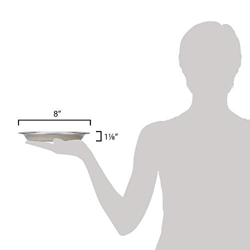 American Metalcraft 1 Count (Pack of 1) / Silver / 7.0 inches Pie Pans