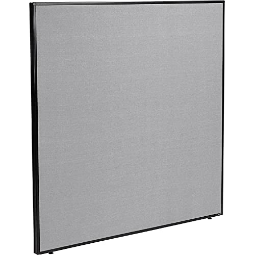 Office Partition Panel by Global Industrial – Steel, Gray, Model 238639GY