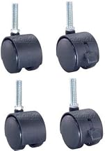 Global Industrial Stem Caster Set, 2" Polyurethane, 4/Pk