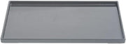 HUBERT Grey Melamine Tray - 9 3/4" L x 6 3/4" W x 1/2" H