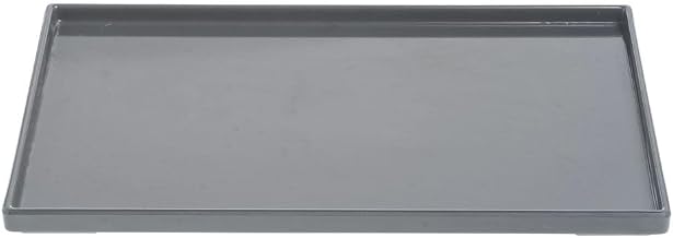 HUBERT Grey Melamine Tray - 9 3/4" L x 6 3/4" W x 1/2" H