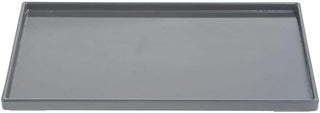 HUBERT Grey Melamine Tray - 9 3/4" L x 6 3/4" W x 1/2" H