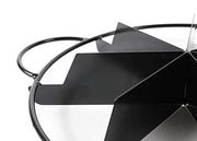 Hawok Cake and Pie Divider, 7 Slice Marker, Black Carbon Steel
