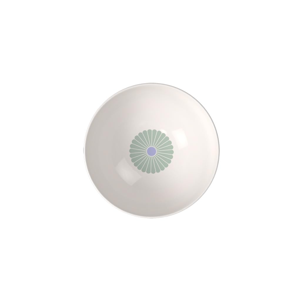 Fleur Bowl, Dimensions: Approx. 13 × 13 × 6.5 cm, Multicoloured, Dishwasher-Safe & Microwave-Safe, Floral Decor, Premium Porcelain Container by Villeroy & Boch – Model 10-4554-2535