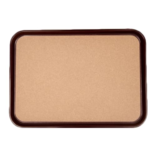 Serving Tray by A-to-Z Supply – 16" x 12", Acrylonitrile Butadiene Styrene, Black, Model PLRT1612BCK