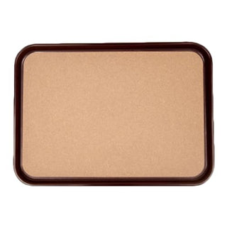 Serving Tray by A-to-Z Supply – 16" x 12", Acrylonitrile Butadiene Styrene, Black, Model PLRT1612BCK