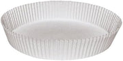 Hoffmaster Brooklace Fluted Round Pan Cake Liner White, 7.75" Bottom Diameter x 10.75" Top Diameter x 1.50" Depth | 1000/Case