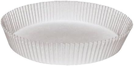 Hoffmaster Brooklace Fluted Round Pan Cake Liner White, 7.75" Bottom Diameter x 10.75" Top Diameter x 1.50" Depth | 1000/Case