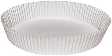 Hoffmaster Brooklace Fluted Round Pan Cake Liner White, 7.75" Bottom Diameter x 10.75" Top Diameter x 1.50" Depth | 1000/Case
