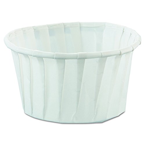 SOLO 5000 / 4 Ounce Pack of 10 / White Cups