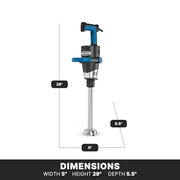 Waring 14" / Stainless Steel / WSB550X New 14” Shaft Hand Blenders