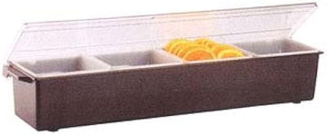 Vollrath 4745-06 Traex Kondi-Keeper Plastic Condiment Dispensers with qt. Inse