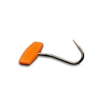 Russell 3.375-inch Hook by Dexter – One Size, Stainless Steel, Orange, Model 42002