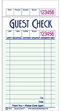 National Checking Company 1 Part 16 Line Green Guest Check, 5000 Guest Checks - 1 Per Case