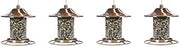 Perky-Pet Copper Panorama Bird Feeder 312C (4-(Pack))
