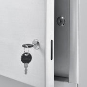Global Industrial Stainless Steel / 8"L x 12"W x 15"H / Industrial Safety Storage Cabinets