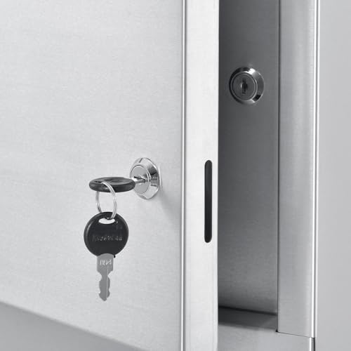 Global Industrial Stainless Steel / 8"L x 12"W x 15"H / Industrial Safety Storage Cabinets