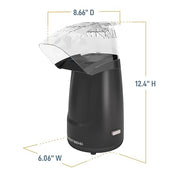 West Bend 4-Quart / Black / 4.0 quarts Popcorn Poppers