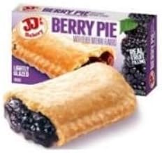 JJs Berry Pie Dessert -- 48 per case.