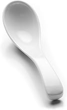 Elite Global Solutions C-9-W Spoon, 5 3/4" L, Melamine, White (Pack of 6)
