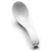 Spoon, 5 3/4" L, Melamine, White (Pack of 6) by Elite Global Solutions – 6.75x4.25x2.00, Melamine, White, Pack of 6, Model C-9-W