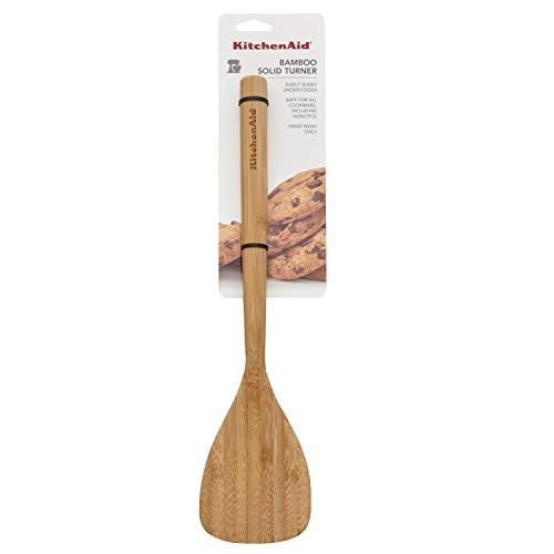 KitchenAid 12-Inch / Bamboo Solid Turner / Bamboo Pasta Forks