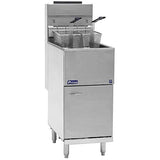 Propane Pitco 40D Tube Fired Gas Floor Fryer 40-45 Pound by PITCO FRIALATOR INC. – Stainless Steel, Silver, Model 40D LP