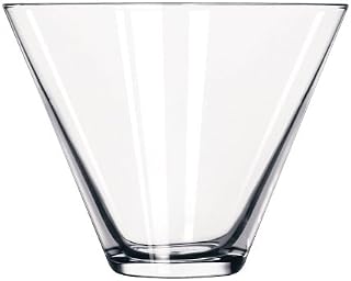 Libbey RLB8101 Stemless Martini No. 224 Soda Glass (Pack of 6)