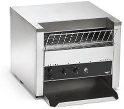 Conveyor Toaster - 1400 Bagels/hr w/ 1 1/2" to 3" Product Opening by Vollrath – Silver, Model CT4BH-2081400