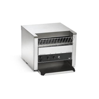 Conveyor Toaster - 1400 Bagels/hr w/ 1 1/2" to 3" Product Opening by Vollrath – Silver, Model CT4BH-2081400