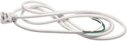 Turbo Air PC00001ZK Power Cord with Right Angle Plug - White