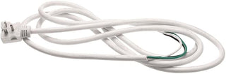Turbo Air PC00001ZK Power Cord with Right Angle Plug - White