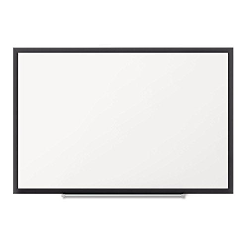 Quartet Black / 96"W x 48"H / Nano-Clean Magnetic Dry Erase Boards