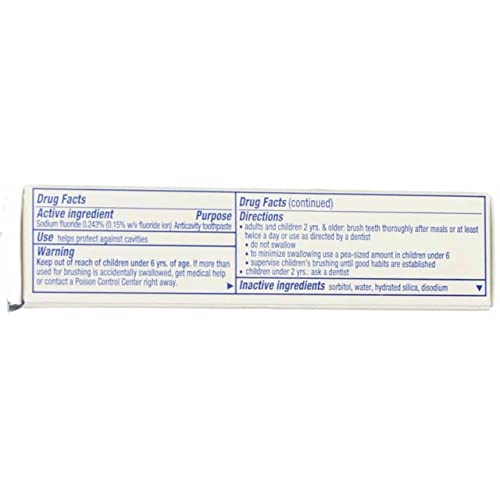 Crest Fresh Mint / 2.7 Ounce (Pack of 6) / 1 Toothpaste