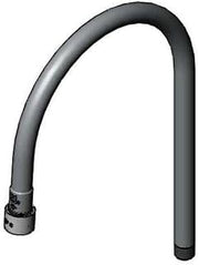 T&S Brass, 127X-V22, 8" Rigid Goosneck with 2.2 GPM VR Aerato