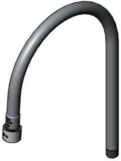 T&S Brass, 127X-V22, 8" Rigid Goosneck with 2.2 GPM VR Aerato