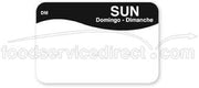 DayMark - 1100817 - DissolveMark 1 in x 1 1/2 in Sunday Label