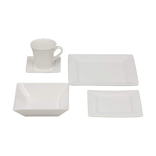 10 Strawberry Street Cream White / 30 PC / 1 Dinnerware Sets