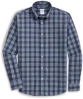 Brooks Brothers Men's Friday Poplin Pattern Sport Shirt
