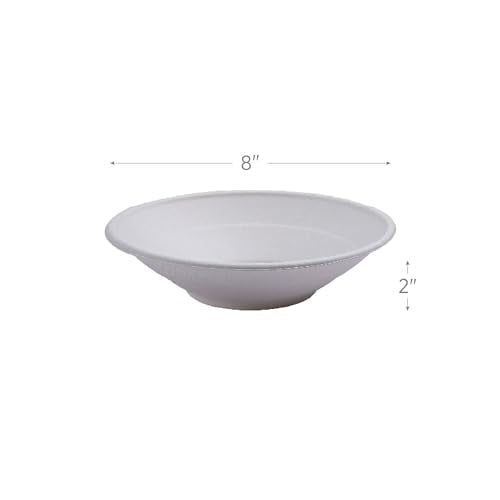 ECO PRODUCTS 24oz / White / Noodle Bowls (Vanguard) Bowls