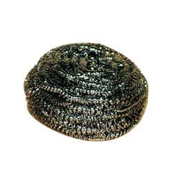 ACS Industries 434SPB 400 Series Stainless Steel Scrubbing Sponge, 35 g, Individually Polybagged, 12 per Case (Pack of 72)