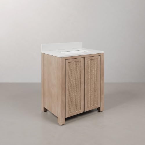 Water Creation 30" Width / Toffee Latte / 1 Bathroom Vanities