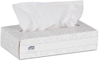 Tork TF6810 Advanced Extra Soft- 2-Ply Facial Tissue- 100/Box- 30 Boxes/Carton- WE